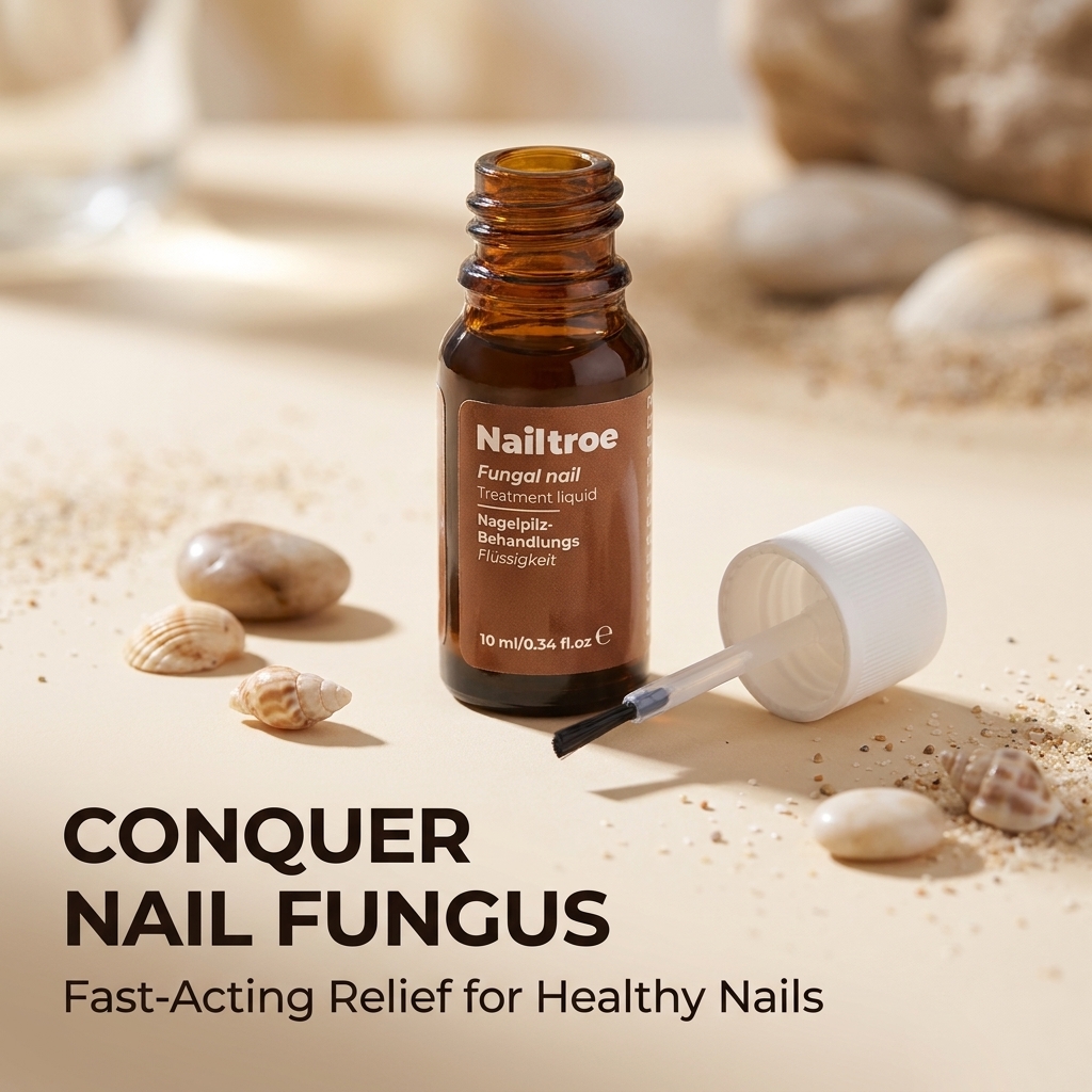 Nailtroe Fungal Nail Treatment Liquid — precision brush-on formula